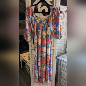 Floral Billabong Dress (maxi)